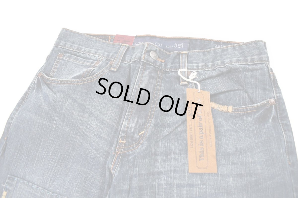 画像2: Deadstock Levi's 527 Low Boot Cut Denim Pants #8152 リーバイス (2)