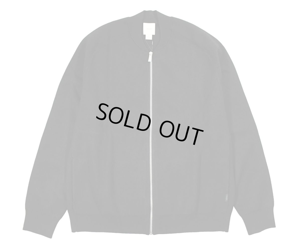 画像1: Calvin Klein Tech Knit Full Zip Blouson Black カルバンクライン (1)