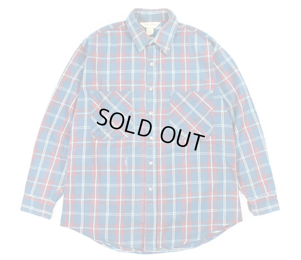 画像1: Used St John's Bay Heavy Flannel Shirt made in USA (1)
