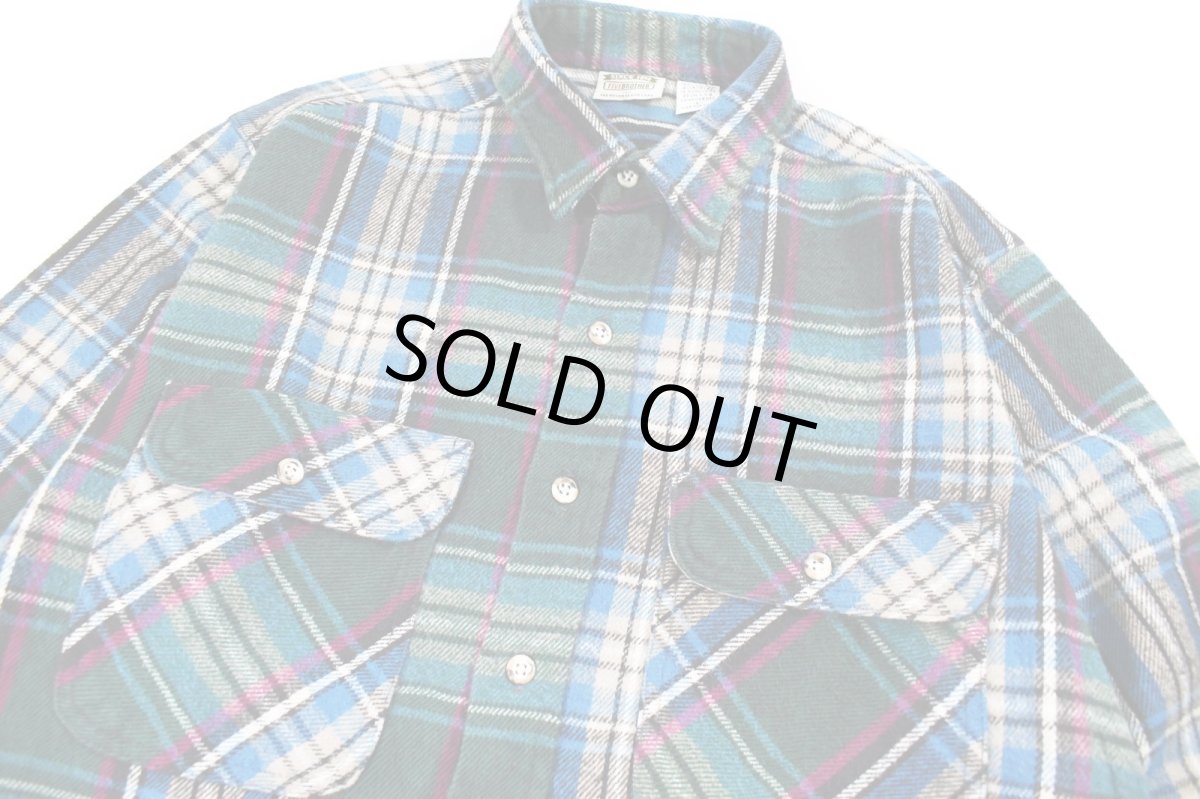 画像2: Used Five Brothers Heavy Flannel Shirt (2)