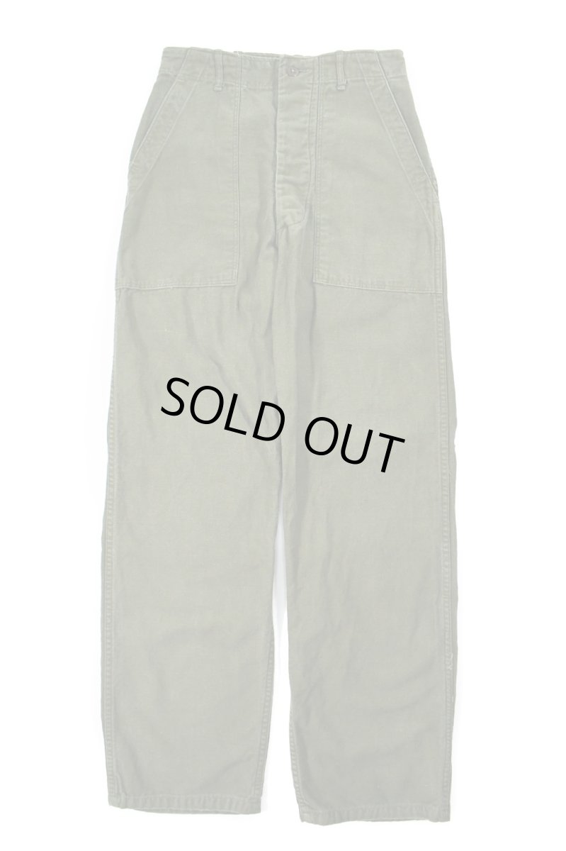 画像1: Used Us Army OG-107 Utility Trouser (1)