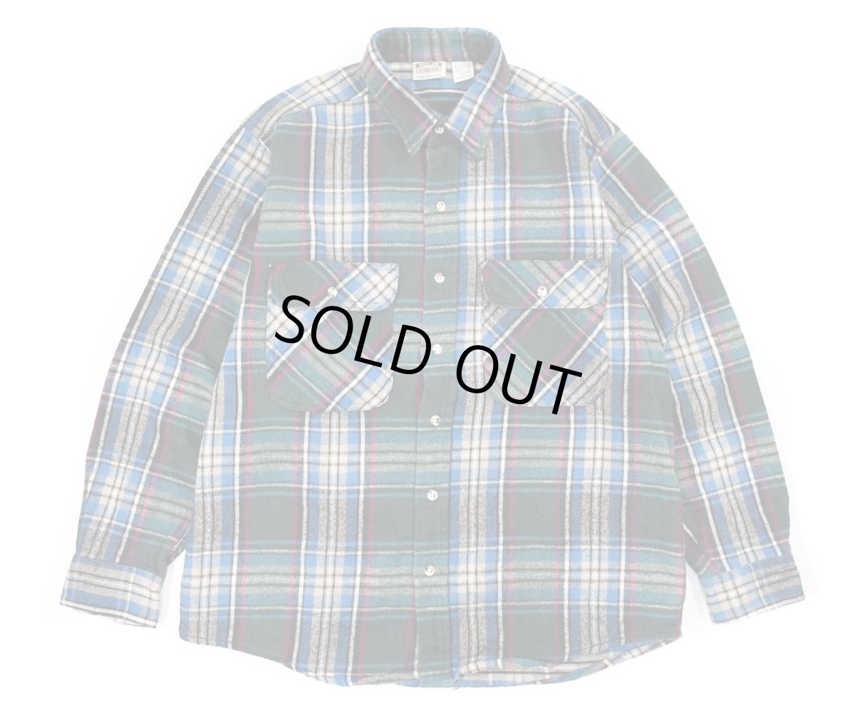 画像1: Used Five Brothers Heavy Flannel Shirt (1)