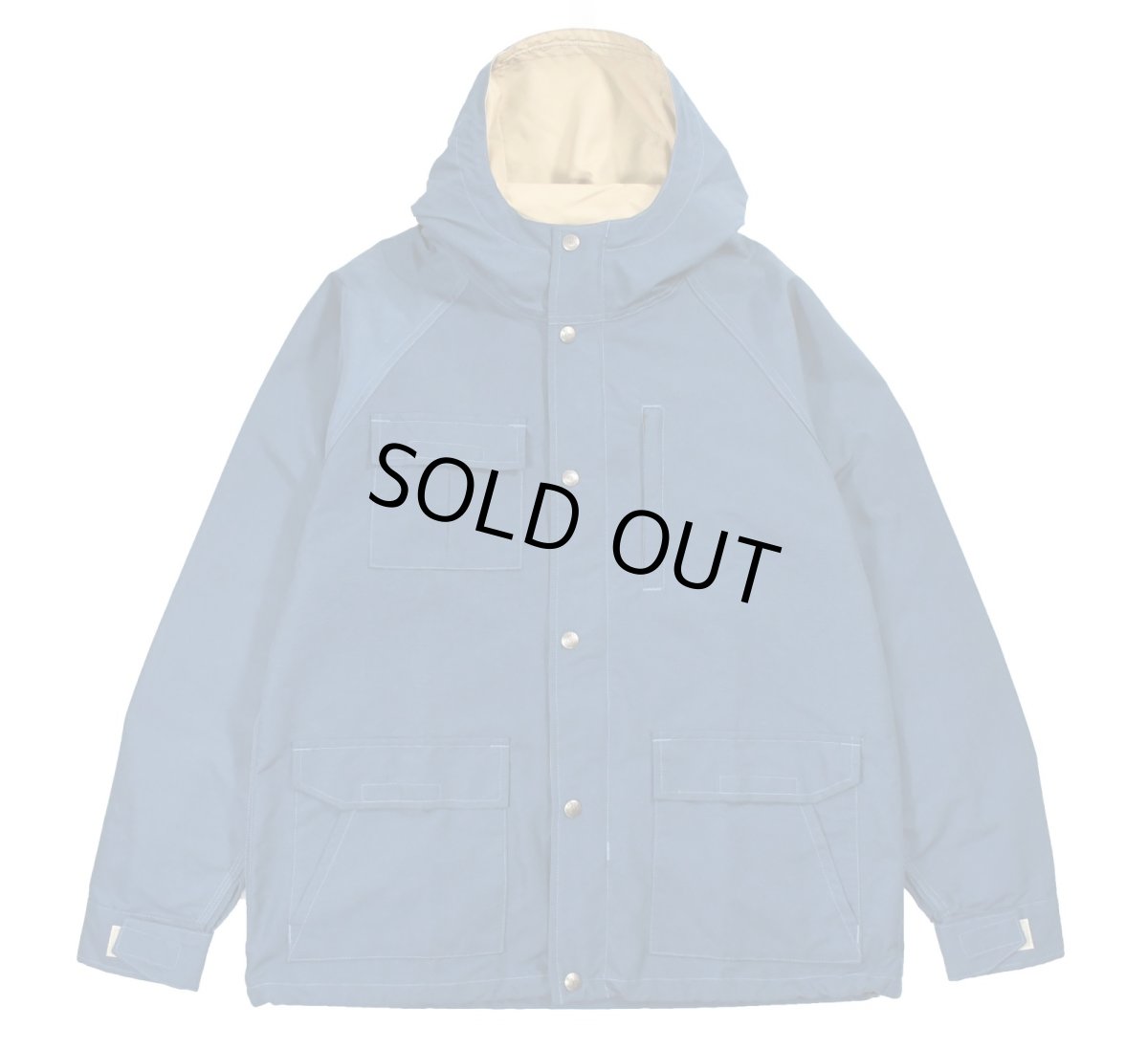 画像1: Deadstock Sierra Designs 60/40Cloth Short Parka Navy made in USA (1)