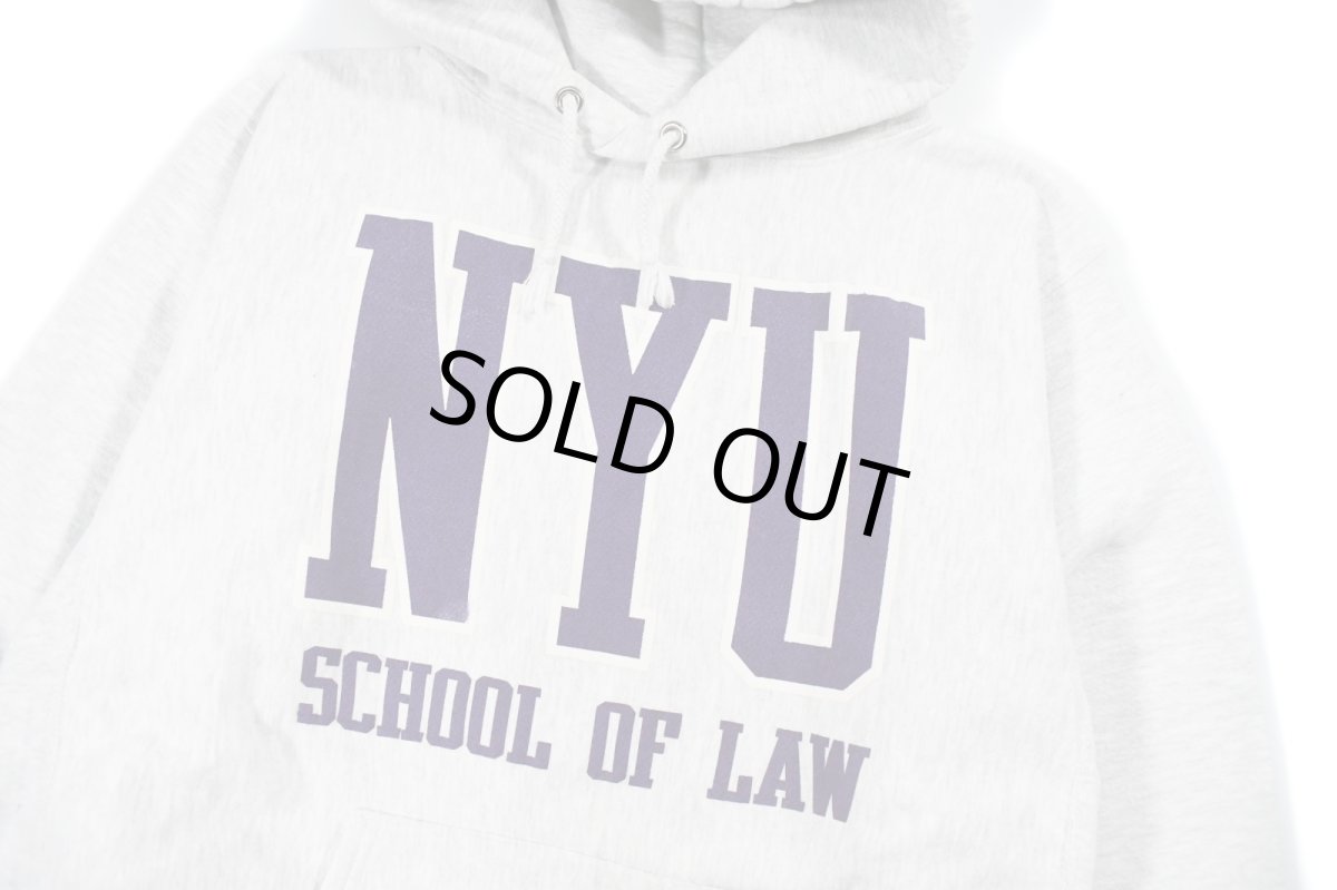 画像2: Used College Sweat Hoodie "New York University School of Law" made in USA (2)