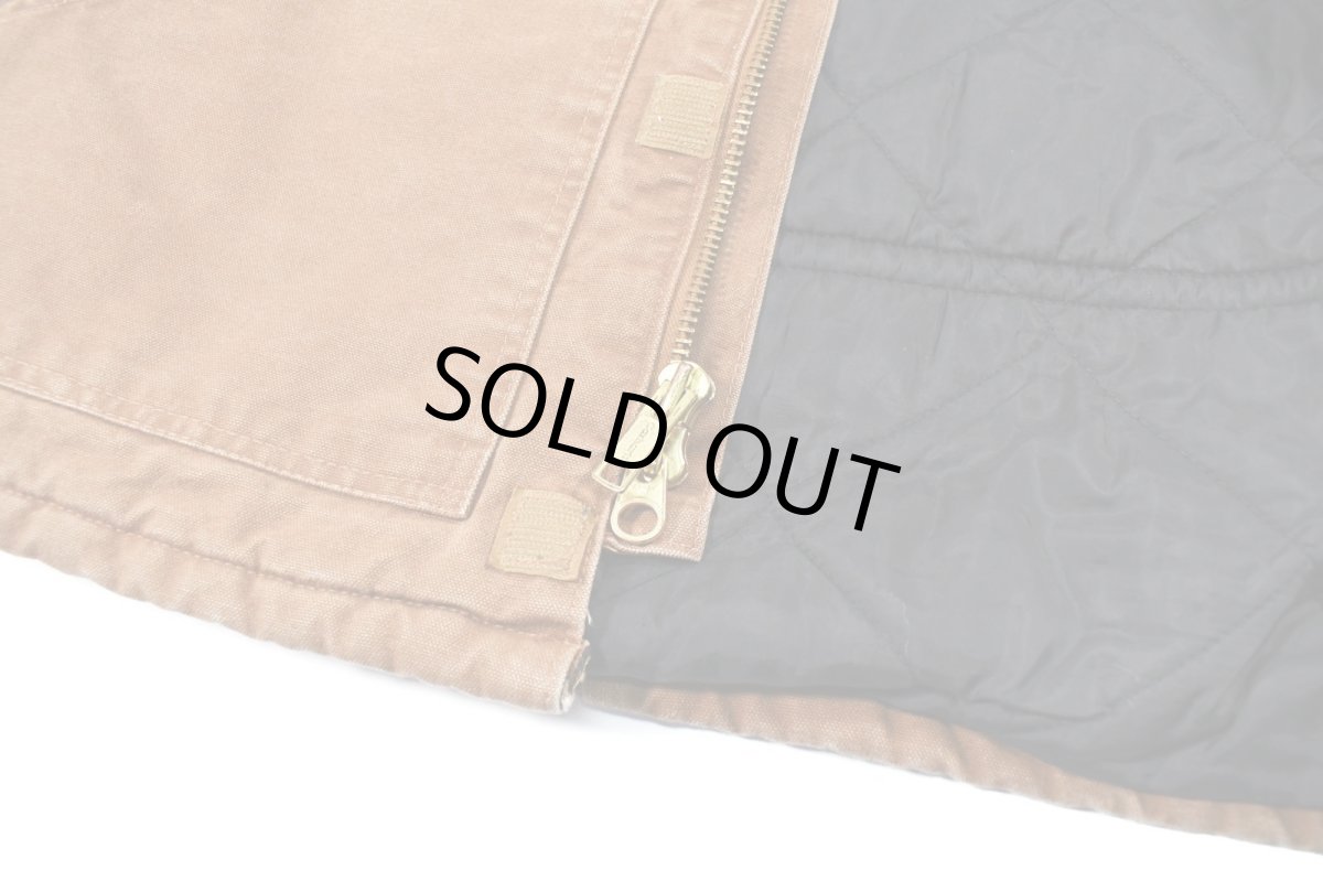 画像4: Used Carhartt Duck Insulated Traditional Coat Brown (4)