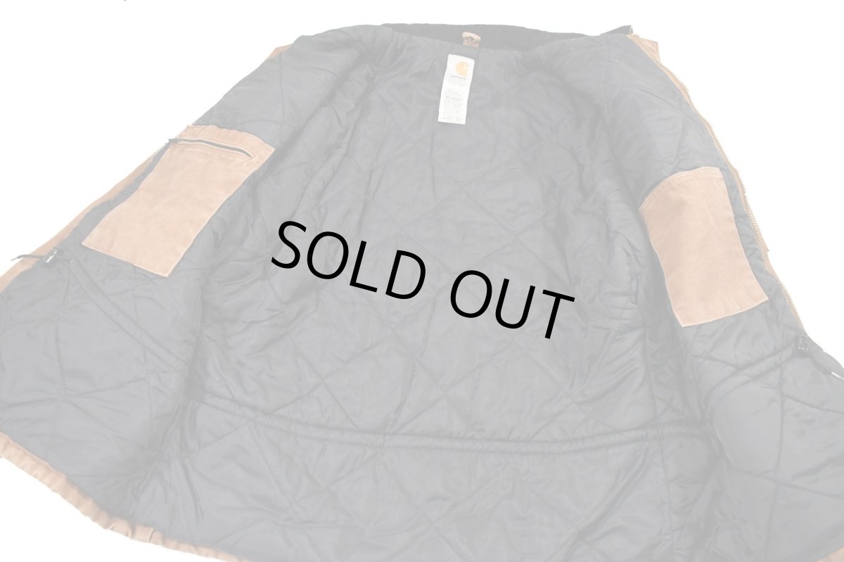 画像6: Used Carhartt Duck Insulated Traditional Coat Brown (6)