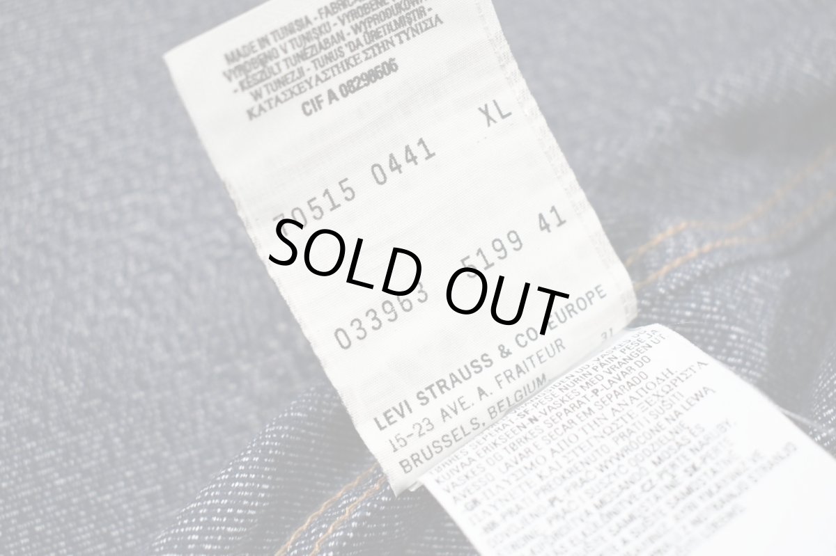 画像6: Used Euro Levi's 70515-04 Denim Coverall (6)