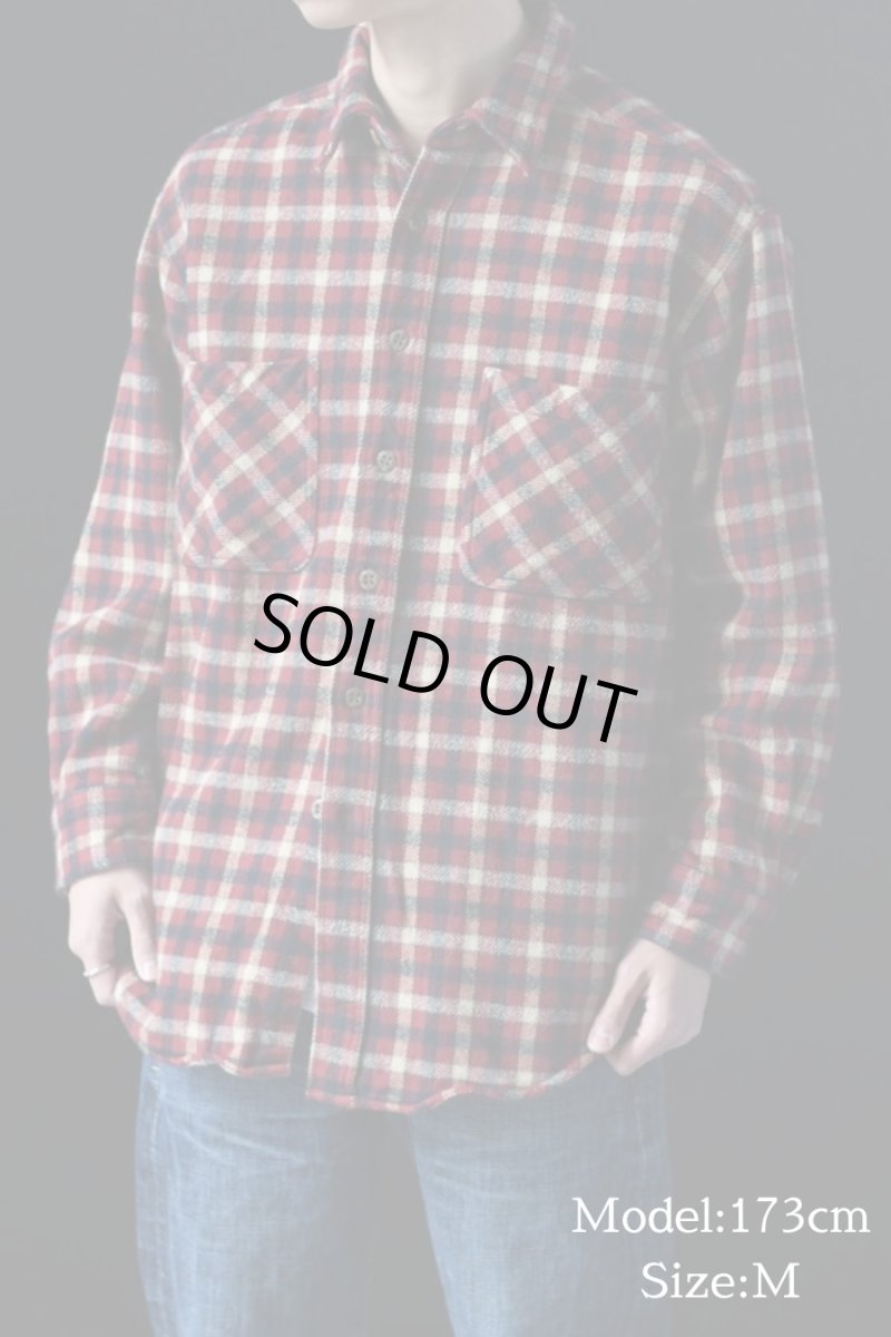 画像5: Used St John's Bay Heavy Flannel Shirt (5)