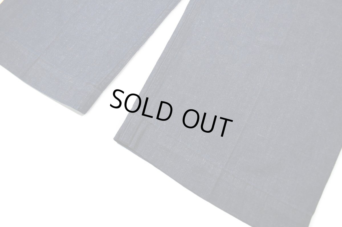 画像3: Fraizzoli Pleat Seamless Denim Slacks  (3)