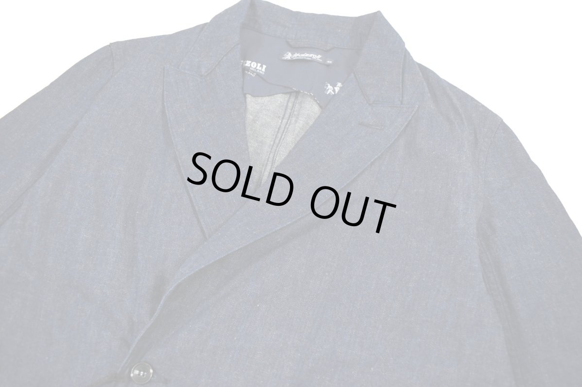 画像2: Fraizzoli Needles Double Breasted Denim Jacket (2)