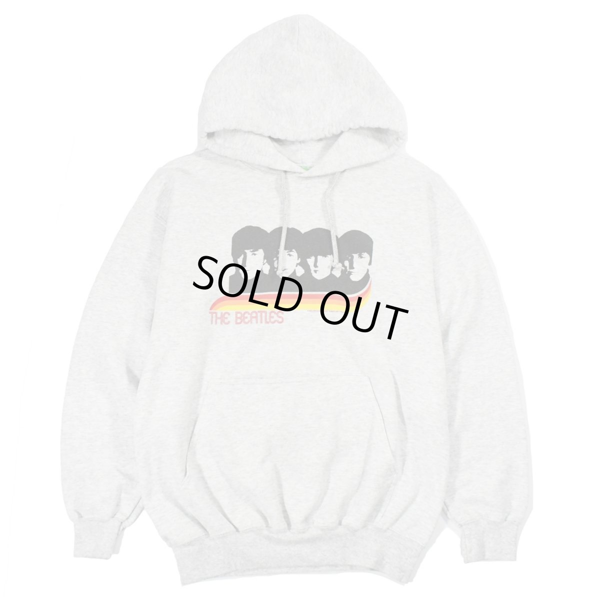 画像1: Used Print Sweat Hoodie "The Beatles" (1)
