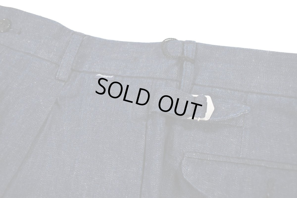 画像5: Fraizzoli Pleat Seamless Denim Slacks  (5)