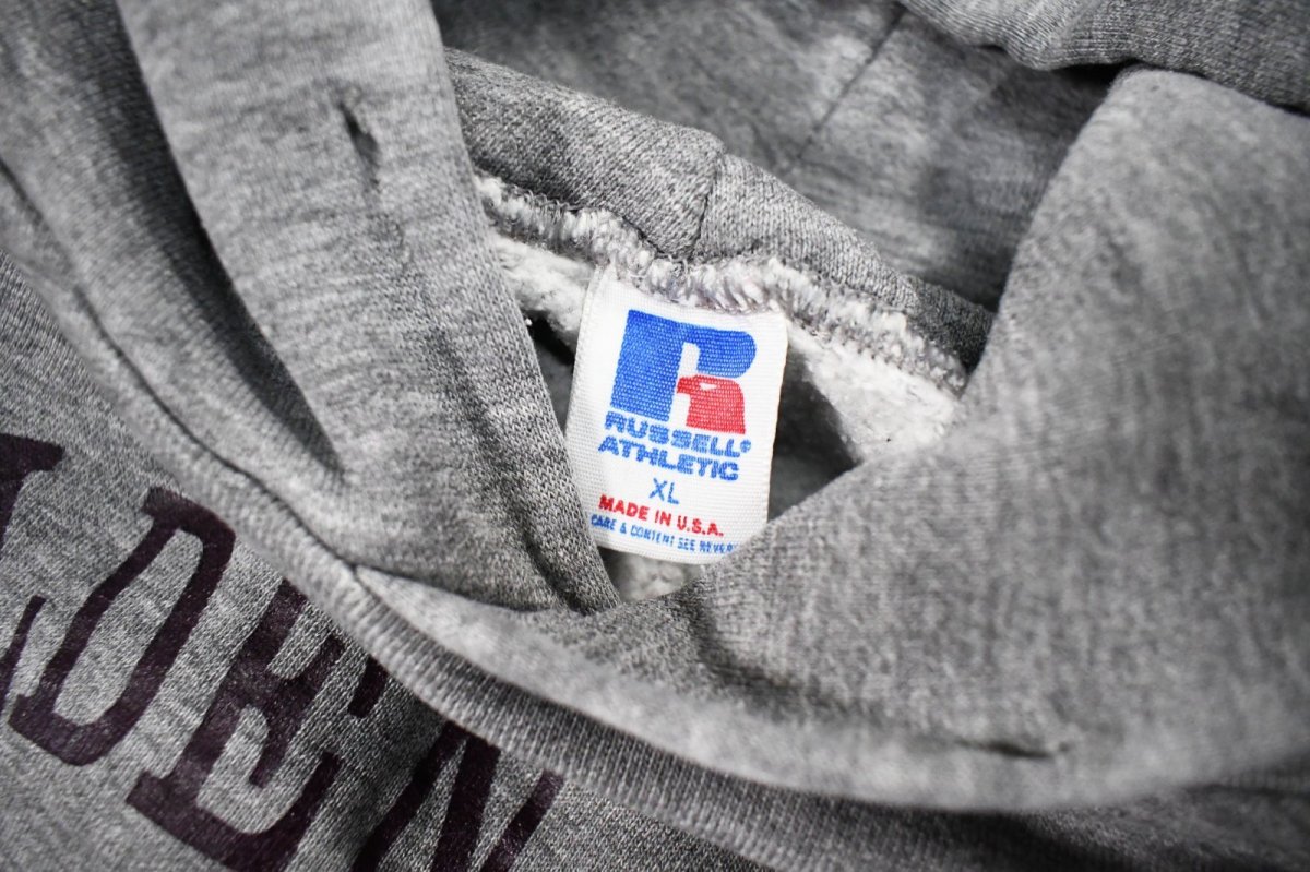 画像4: Used Russell Athletic Print Sweat Hoodie "Golden Bear Rugby" made in USA (4)