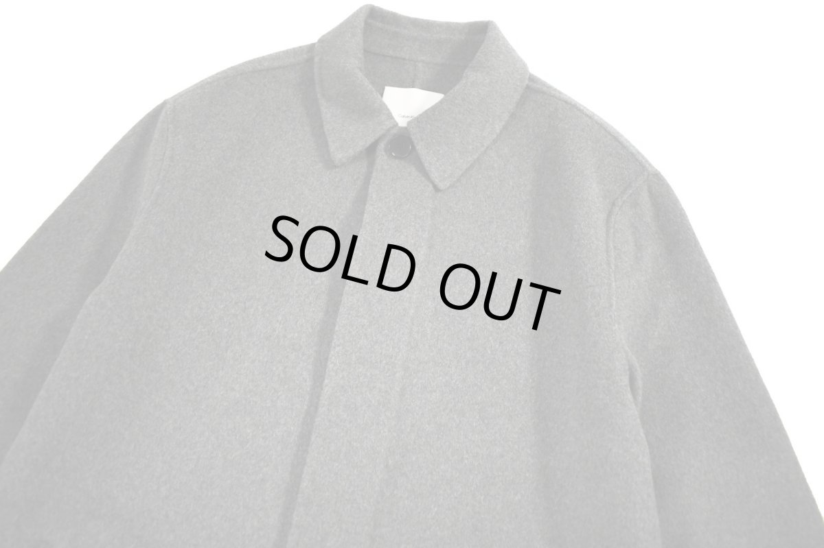 画像2: Calvin Klein Wool Trench Coat Grey カルバンクライン (2)