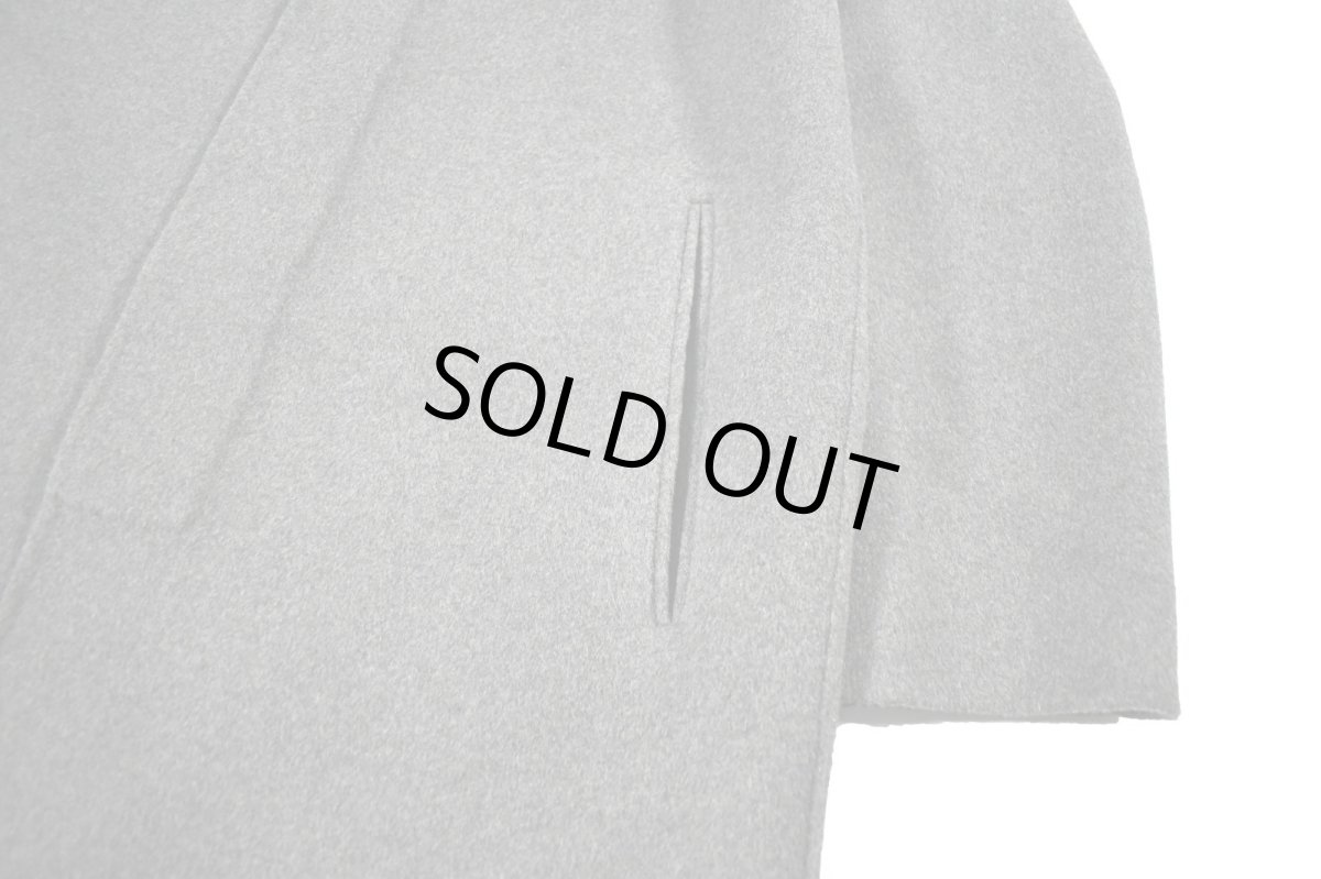 画像3: Calvin Klein Wool Trench Coat Grey カルバンクライン (3)