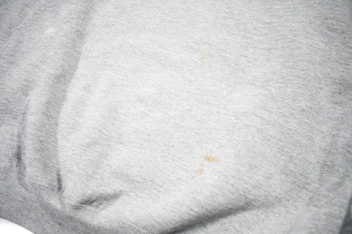画像4: Used Russell Athletic Blank Sweat Shirt Grey made in USA (4)