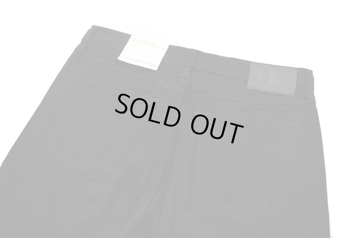 画像4: Calvin Klein Signature 90s Straight Denim Pants Black カルバンクライン (4)