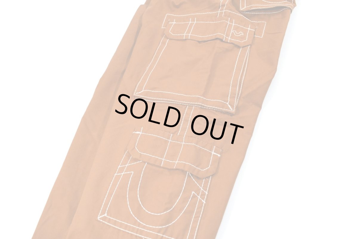 画像6: True Religion Baggy Cargo Pants Caramel (6)