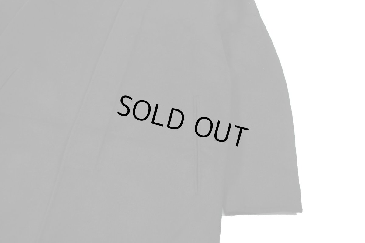 画像3: Calvin Klein Wool Trench Coat Black カルバンクライン (3)