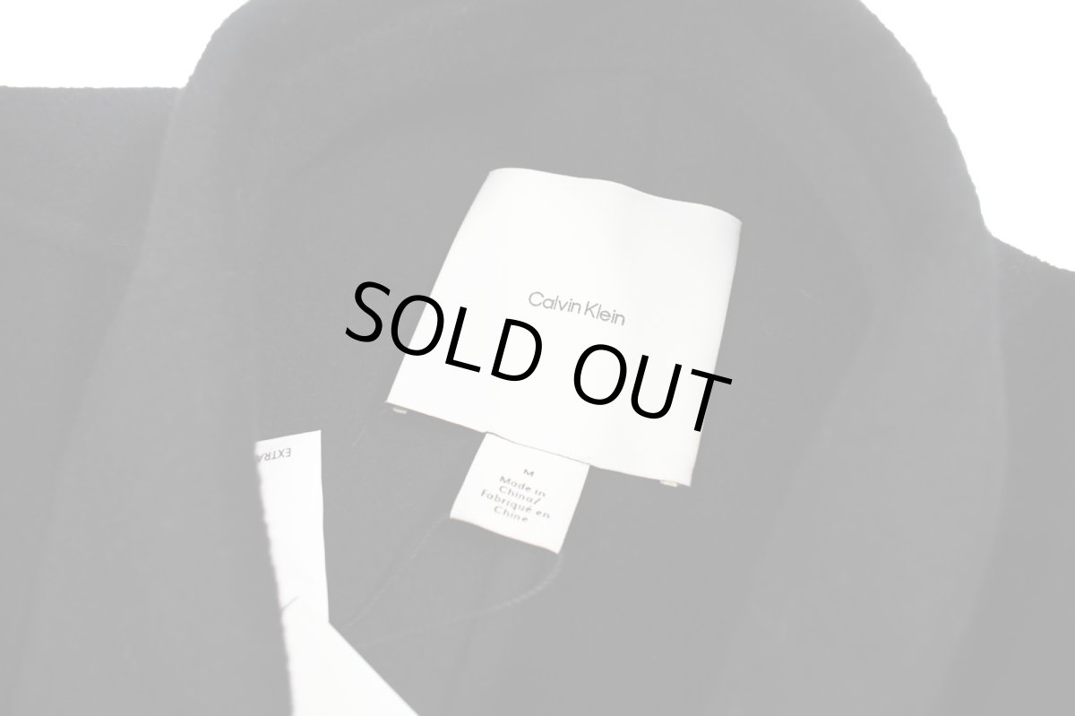 画像4: Calvin Klein Wool Trench Coat Black カルバンクライン (4)