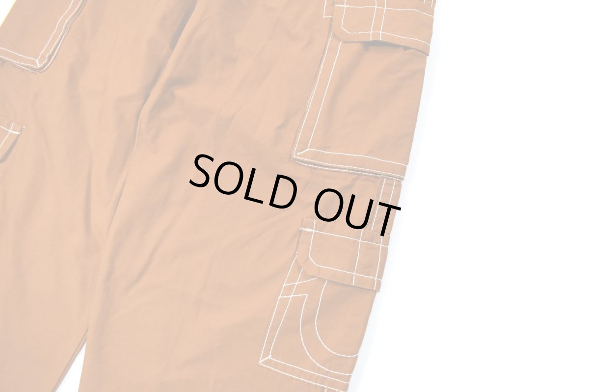 画像4: True Religion Baggy Cargo Pants Caramel (4)