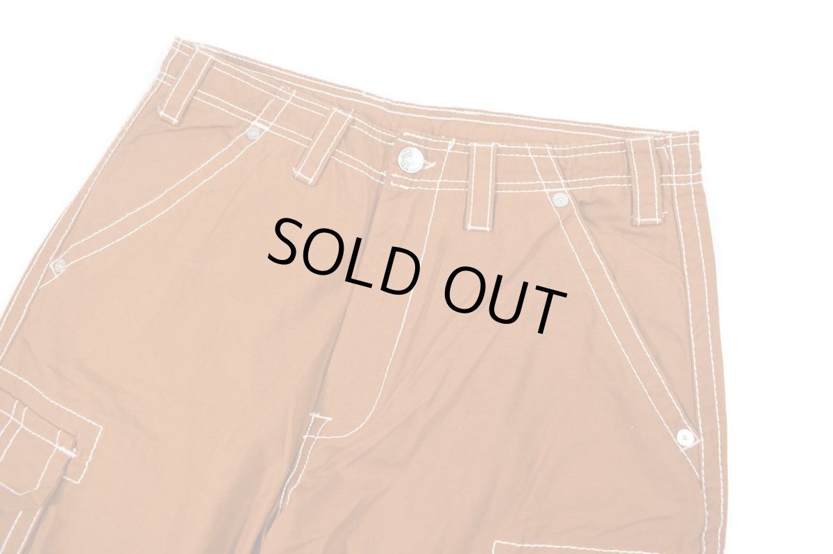 画像2: True Religion Baggy Cargo Pants Caramel (2)