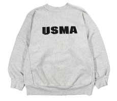画像1: Used USMA Sweat Shirt made in USA (1)