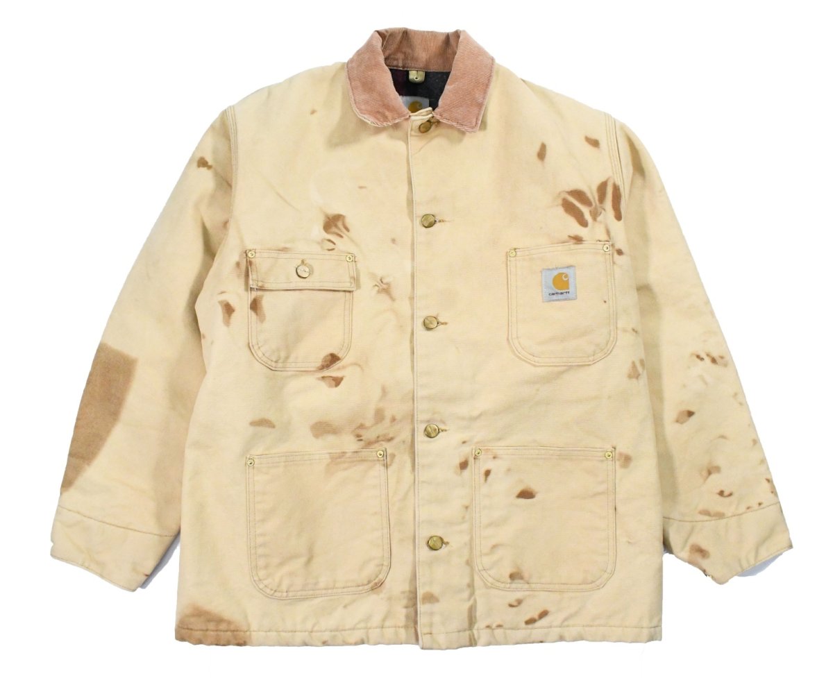 画像1: Used Carhartt Duck Michigan Chore Coat (1)