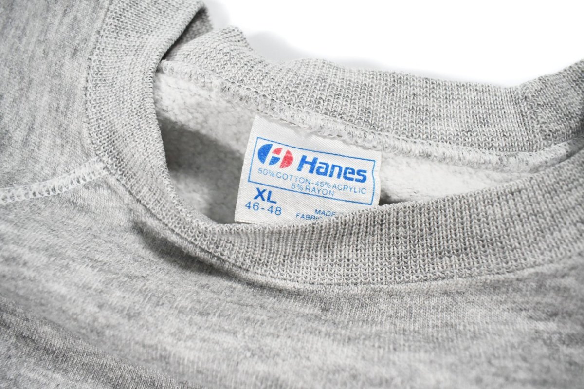 画像4: Used Hanes Print Raglan Sleeve Sweat Shirt "East carolina University Underwater Hockey Team" made in USA 両面プリント (4)