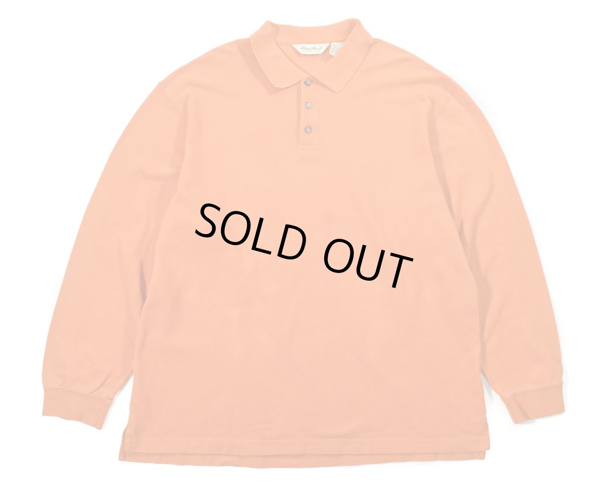 画像1: Used Eddie Bauer Long Sleeve Polo Shirt (1)