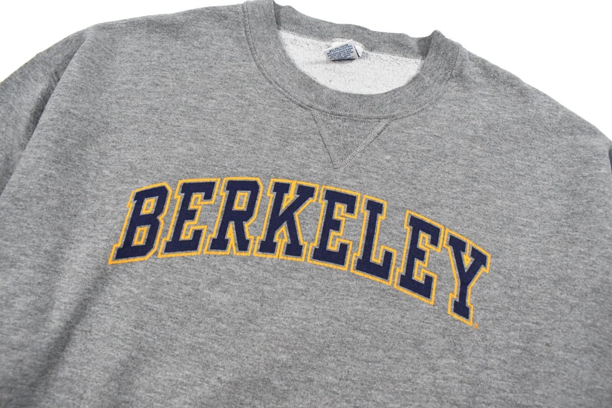 画像2: Used Russell Athletic Print Sweat Shirt "Berkeley" (2)