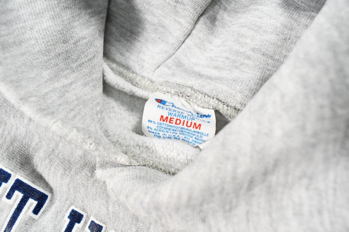 画像5: 80s Used Champion Reverse Weave Sweat Hoodie "Mount Holyoke College" made in USA (5)