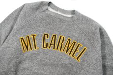 画像2: Deadstock Discus Raglan Sleeve Sweat Shirt "Mt.Carmel" made in USA (2)