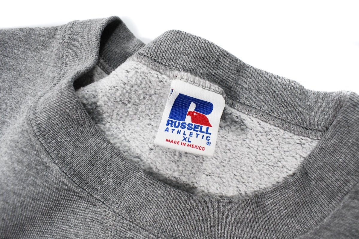 画像4: Used Russell Athletic Print Sweat Shirt "Berkeley" (4)