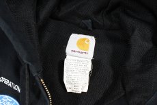 画像5: Used Carhartt Duck Thermal Lined Active Jacket Black made in USA (5)
