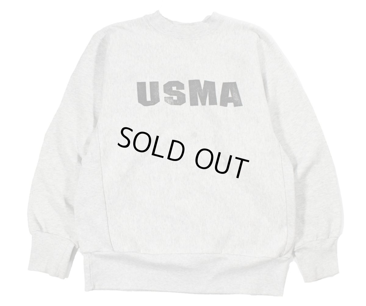 画像1: Used USMA Sweat Shirt made in USA (1)