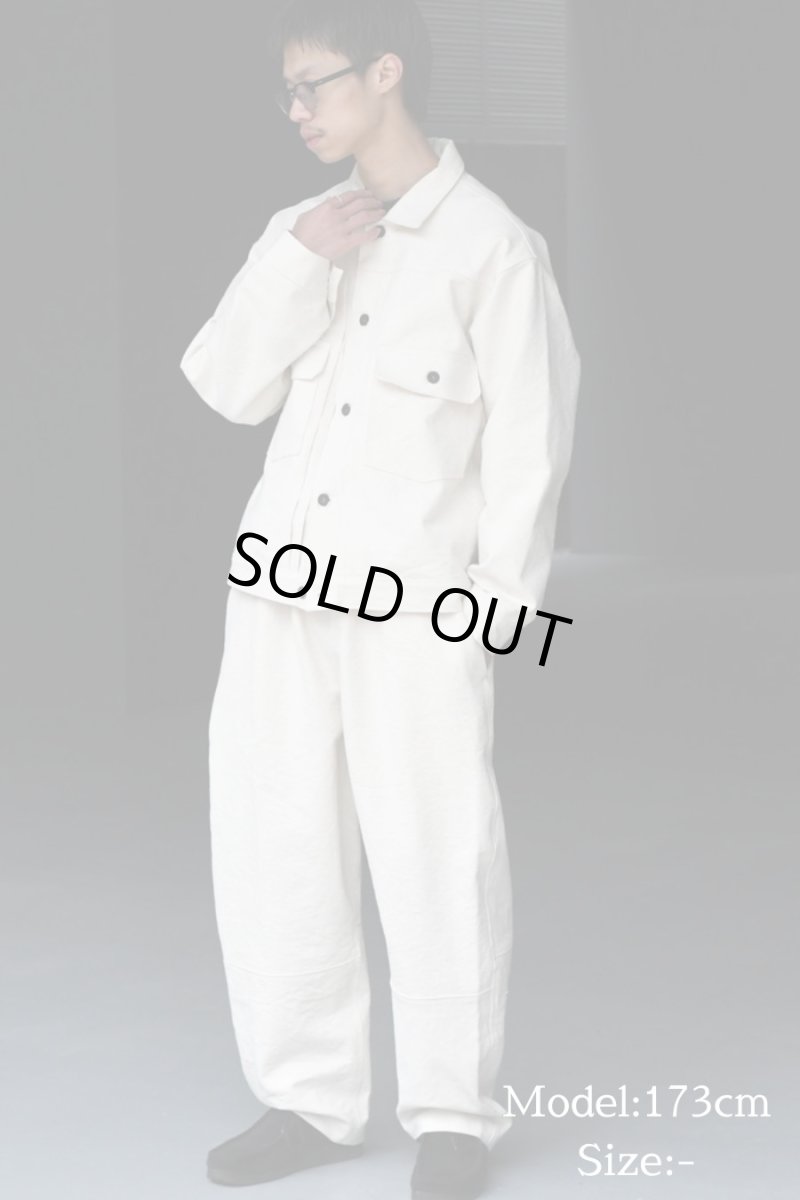 画像6: oddment Us Navy Sea Canvas Easy Pants (6)