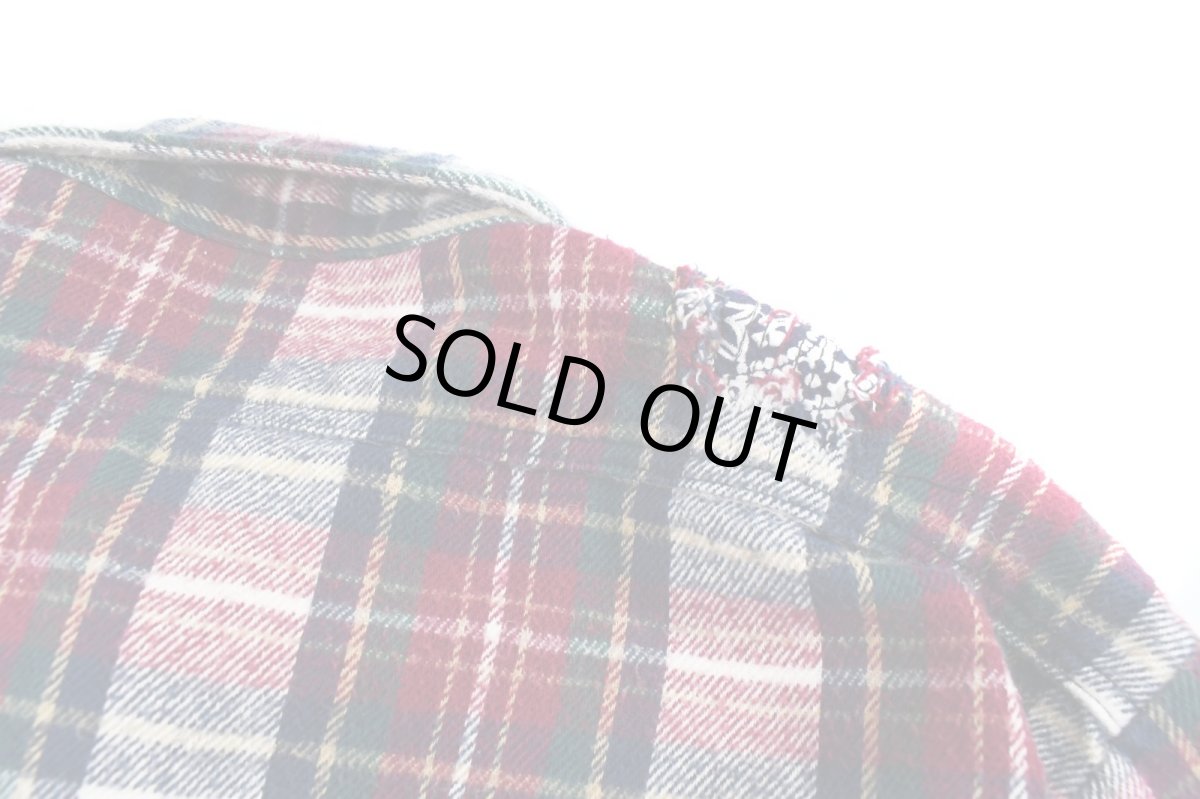 画像6: Used Osh Kosh Customized Heavy Flannel Shirt (6)