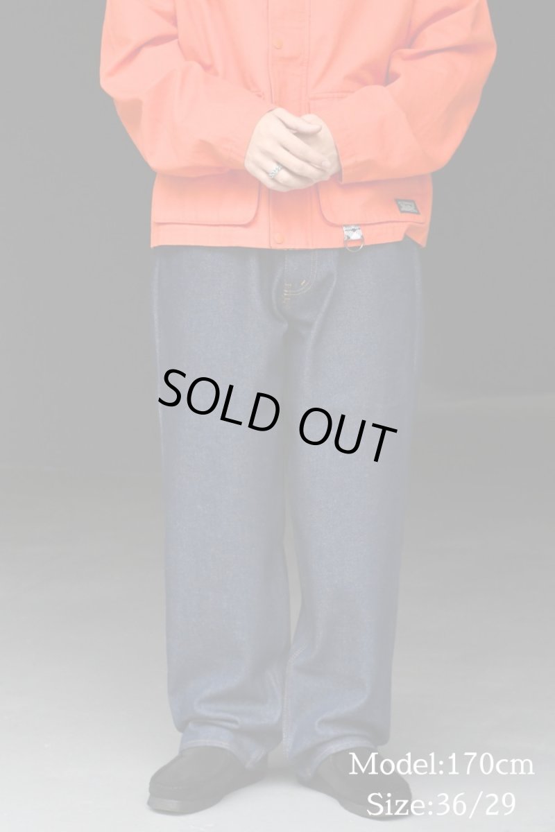 画像6: Prison Blues Relaxed Fit Jeans Rigid Blue プリズンブルース (6)