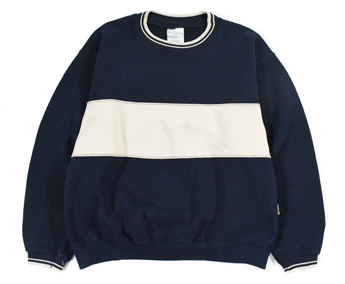 画像1: Used Fruit of the Loom 2Tone Sweat Shirt (1)