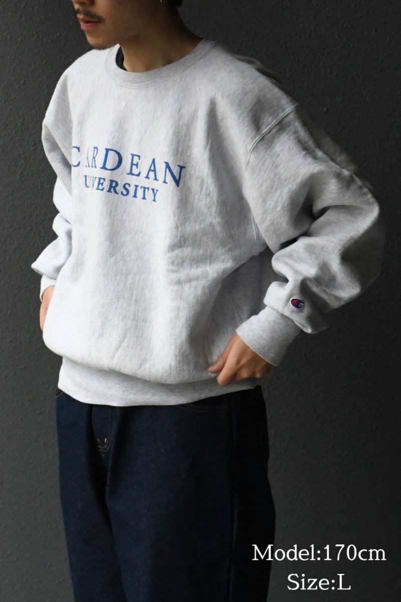 画像5: Deadstock Champion Reverse Weave Sweat Shirt "Cardean University" (5)