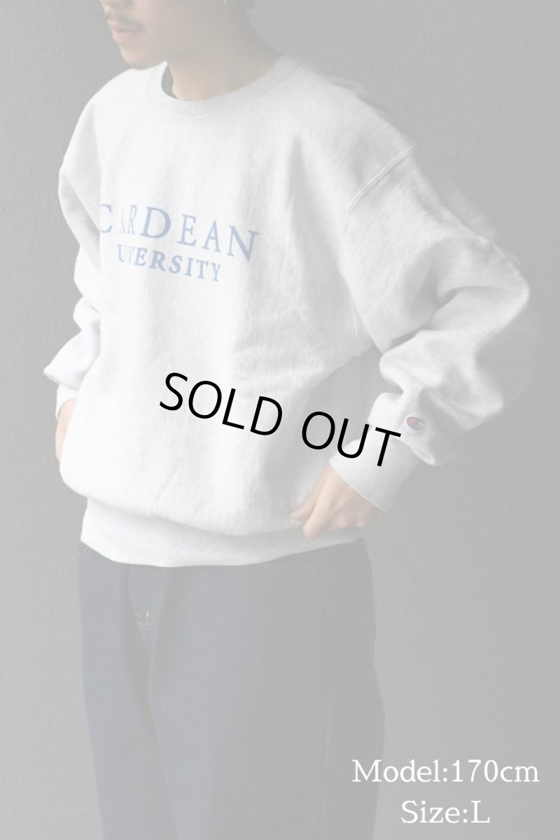 画像5: Deadstock Champion Reverse Weave Sweat Shirt "Cardean University" (5)