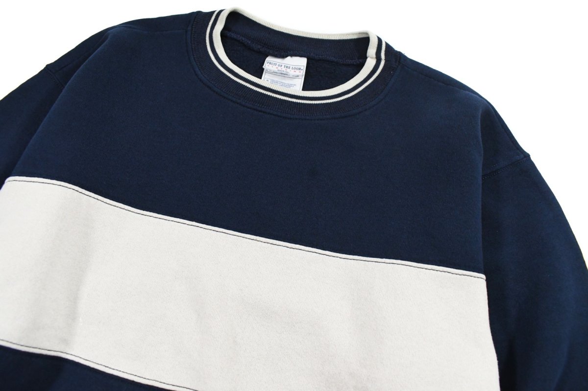 画像2: Used Fruit of the Loom 2Tone Sweat Shirt (2)