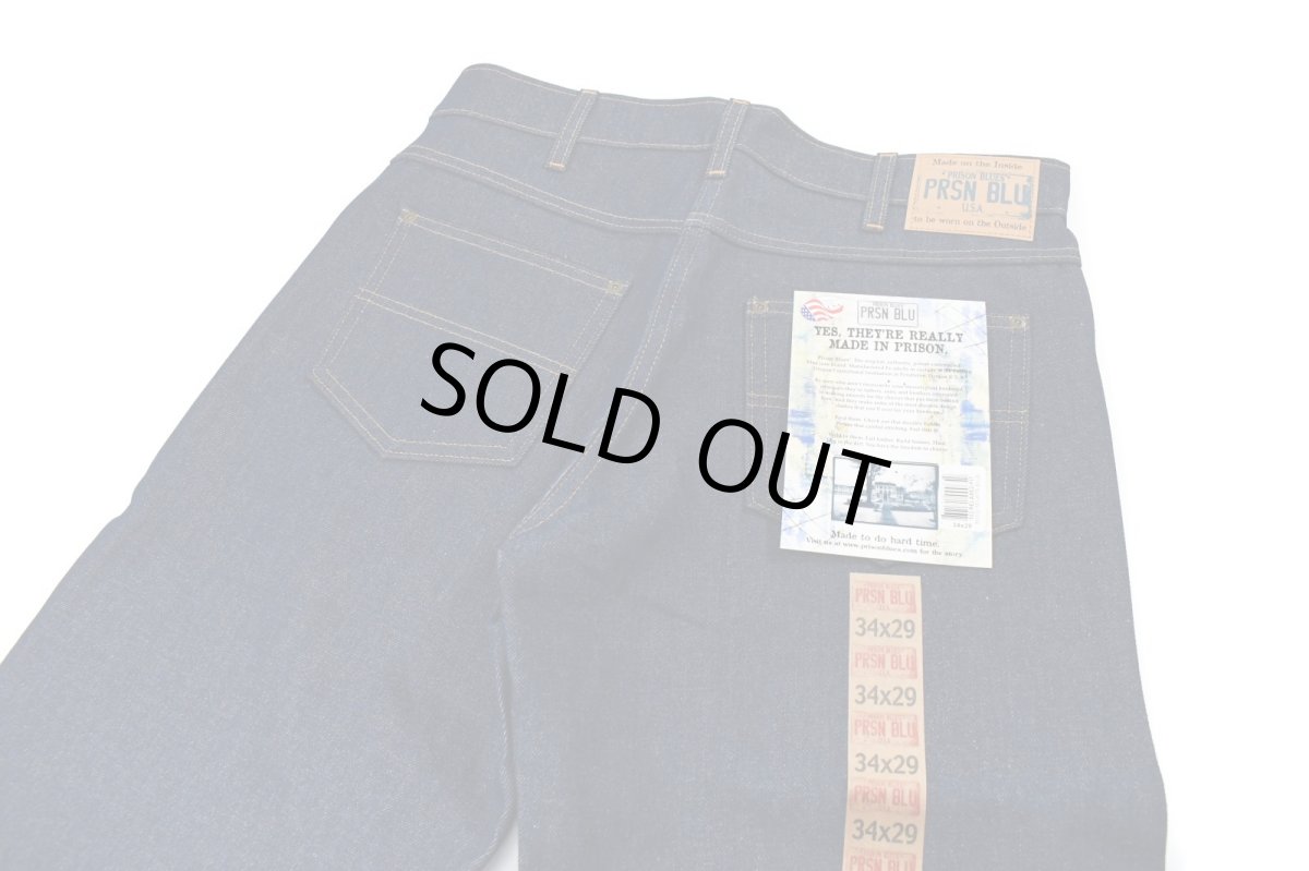 画像4: Prison Blues Relaxed Fit Jeans Rigid Blue プリズンブルース (4)