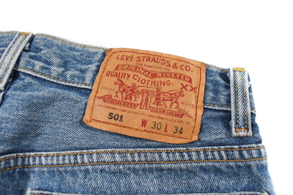 画像5: 95' Used Levi's 501 Denim Pants made in USA リーバイス (5)