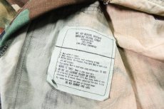 画像5: Used Us Military Bleached BDU Coat Woodland Camo (5)