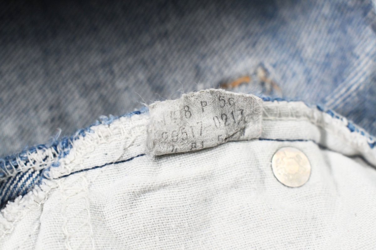 画像8: 81' Used Levi's 517 Denim Pants made in USA 20517-0217 リーバイス (8)