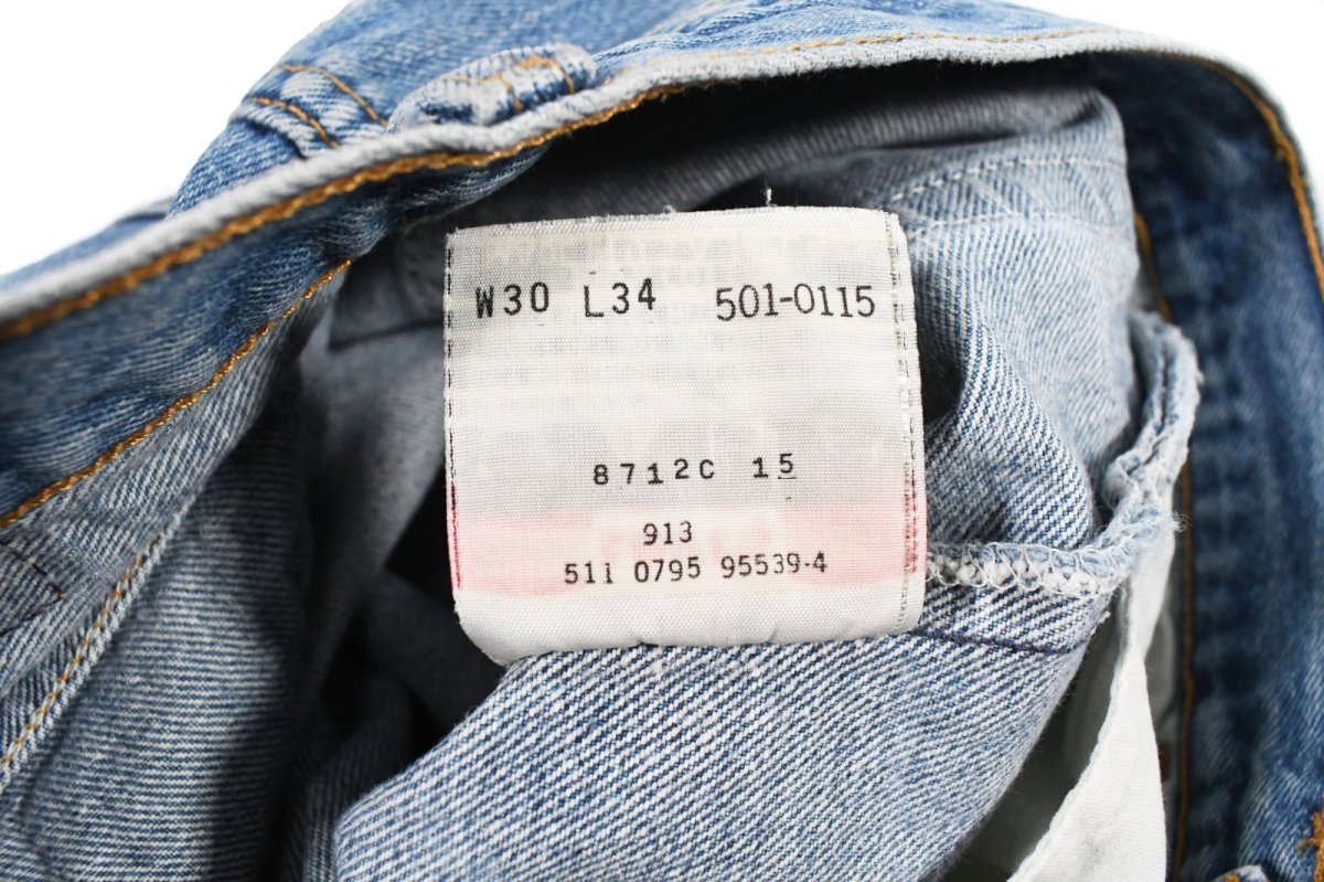 画像7: 95' Used Levi's 501 Denim Pants made in USA リーバイス (7)