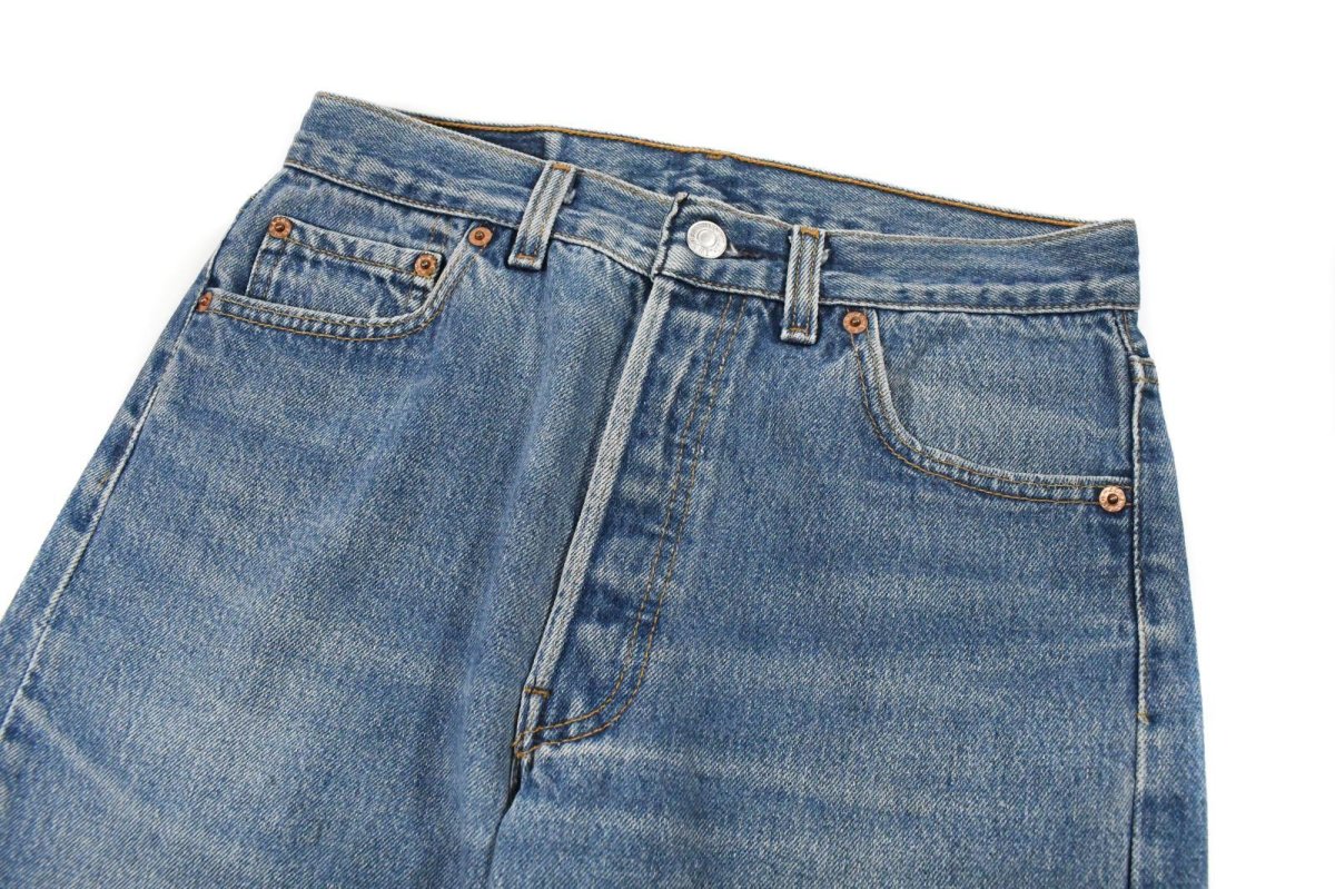 画像2: 95' Used Levi's 501 Denim Pants made in USA リーバイス (2)