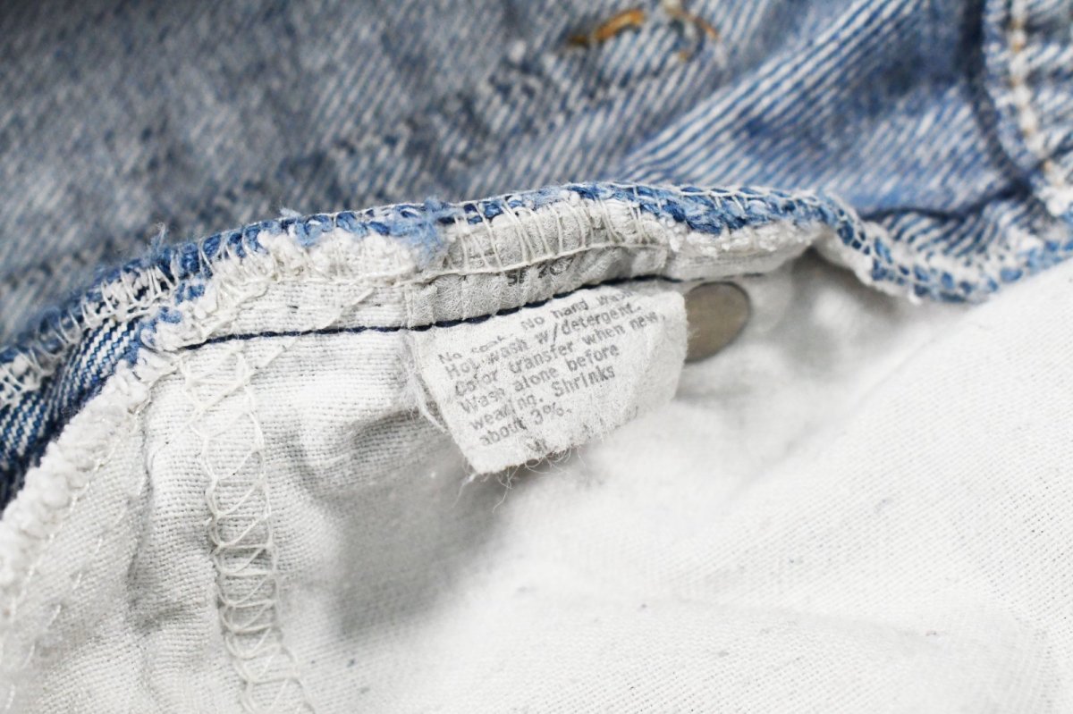 画像7: 81' Used Levi's 517 Denim Pants made in USA 20517-0217 リーバイス (7)